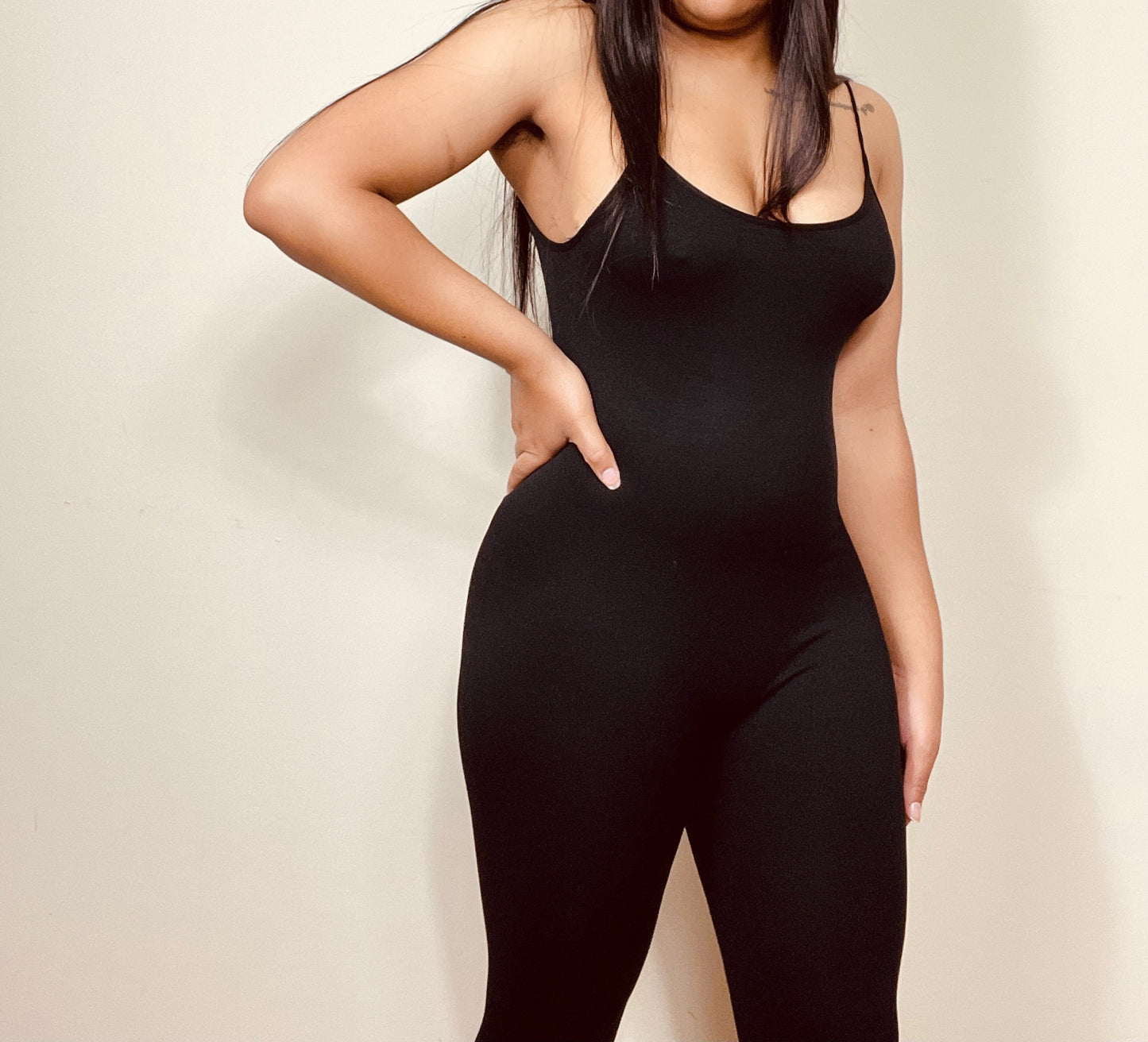 Black One Piece Jumpsuit